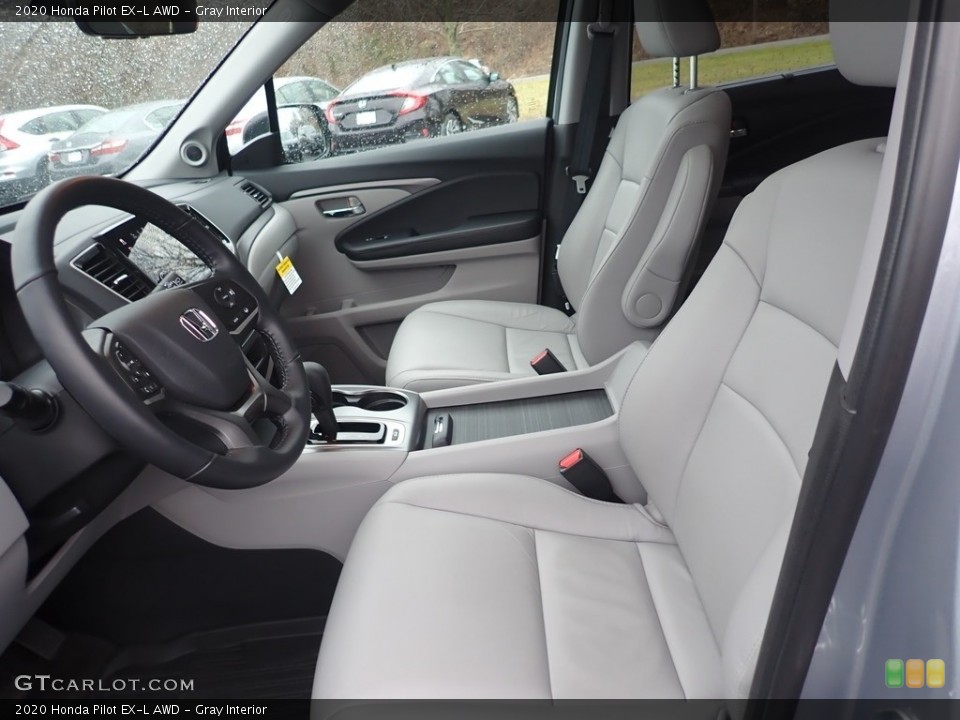 Gray Interior Front Seat for the 2020 Honda Pilot EX-L AWD #136983010