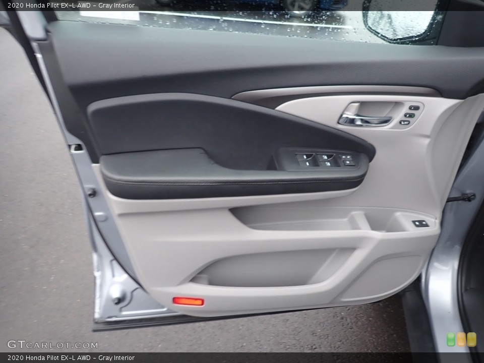 Gray Interior Door Panel for the 2020 Honda Pilot EX-L AWD #136983076