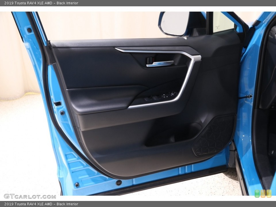 Black Interior Door Panel for the 2019 Toyota RAV4 XLE AWD #136983475
