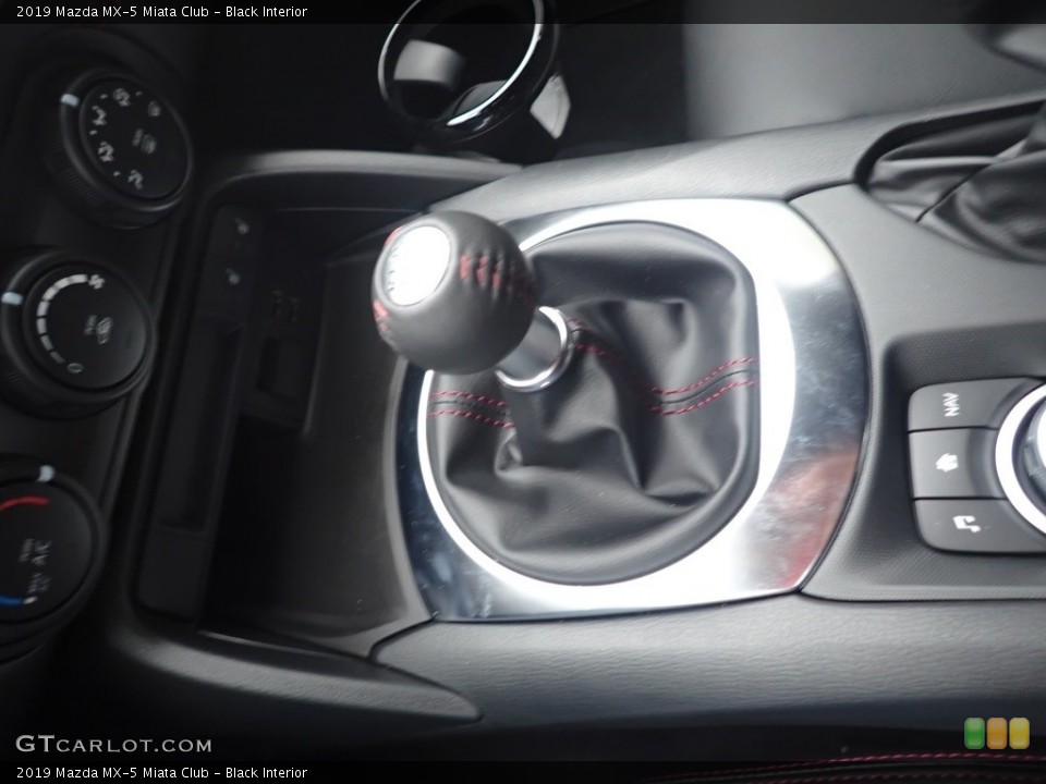 Black Interior Transmission for the 2019 Mazda MX-5 Miata Club #136988023