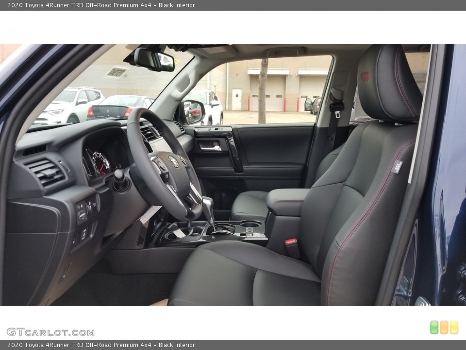 Black Interior Photo for the 2020 Toyota 4Runner TRD Off-Road Premium 4x4 #136997635