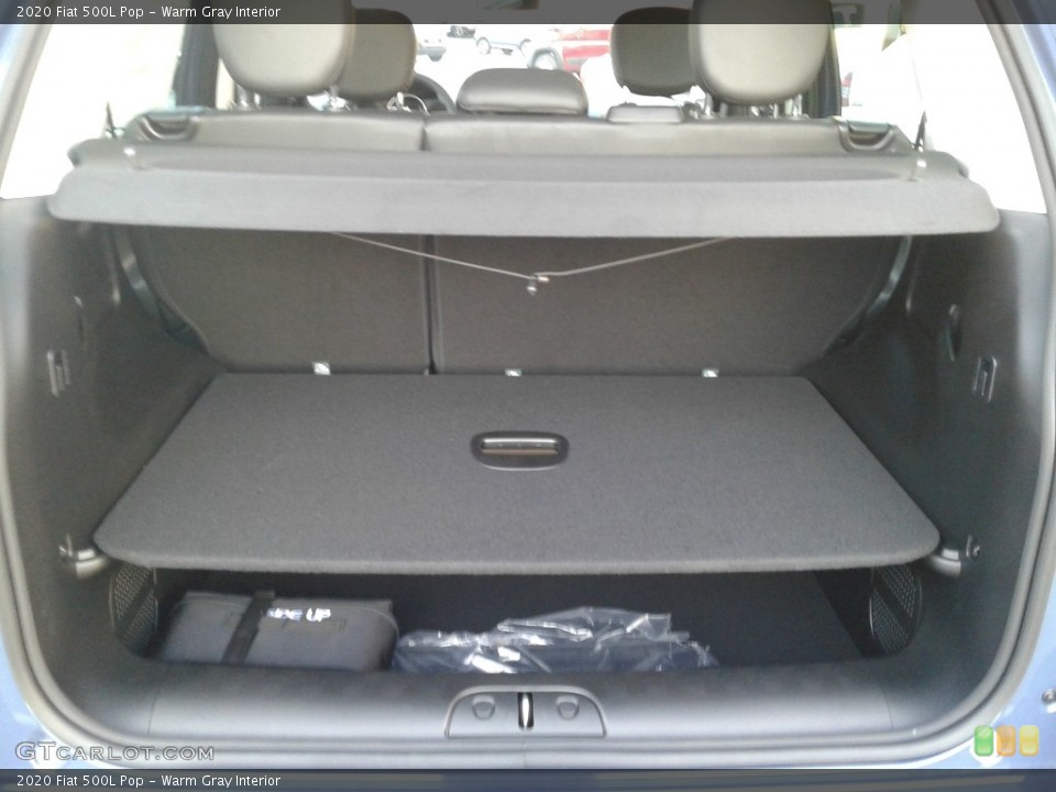Warm Gray Interior Trunk for the 2020 Fiat 500L Pop #136999942