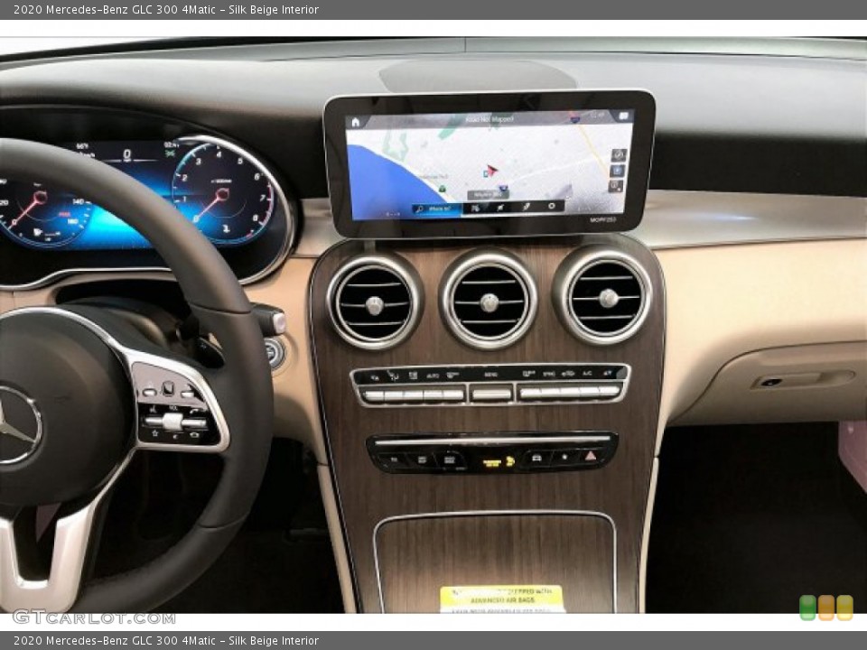 Silk Beige Interior Controls for the 2020 Mercedes-Benz GLC 300 4Matic #137003899