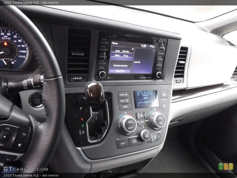 Ash Interior Controls for the 2020 Toyota Sienna XLE #137004181