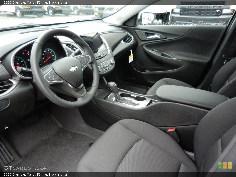 Jet Black Interior Photo for the 2020 Chevrolet Malibu RS #137004943