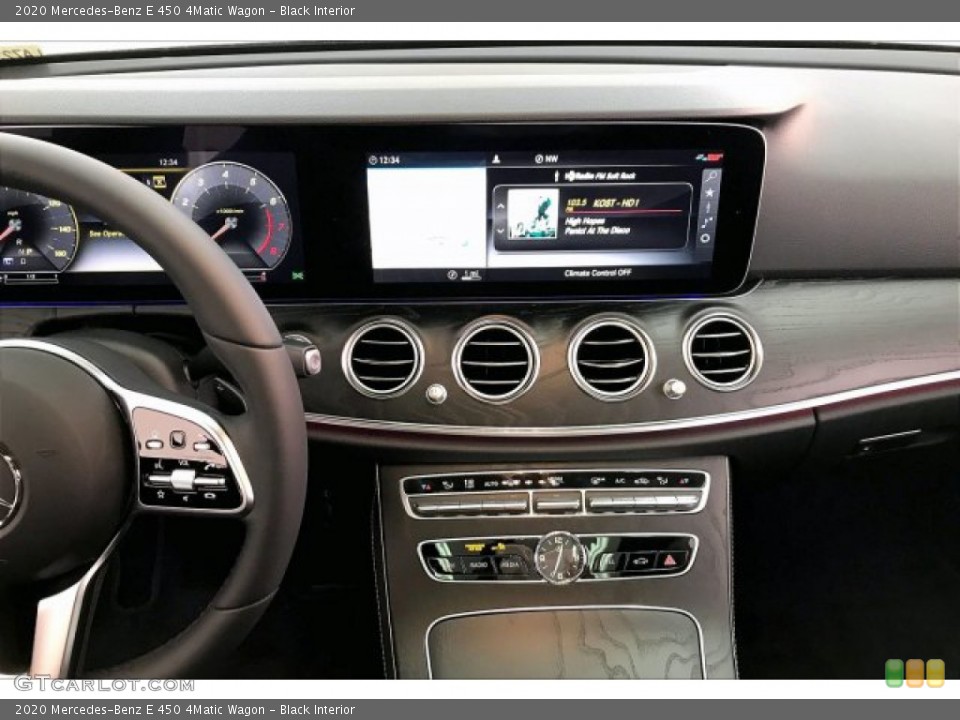 Black Interior Dashboard for the 2020 Mercedes-Benz E 450 4Matic Wagon #137005099