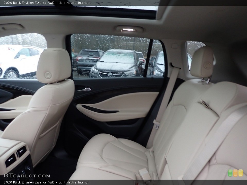 Light Neutral Interior Rear Seat for the 2020 Buick Envision Essence AWD #137011150