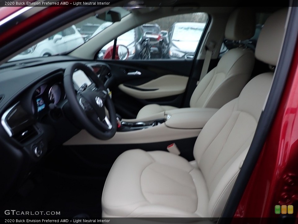 Light Neutral Interior Front Seat for the 2020 Buick Envision Preferred AWD #137011669