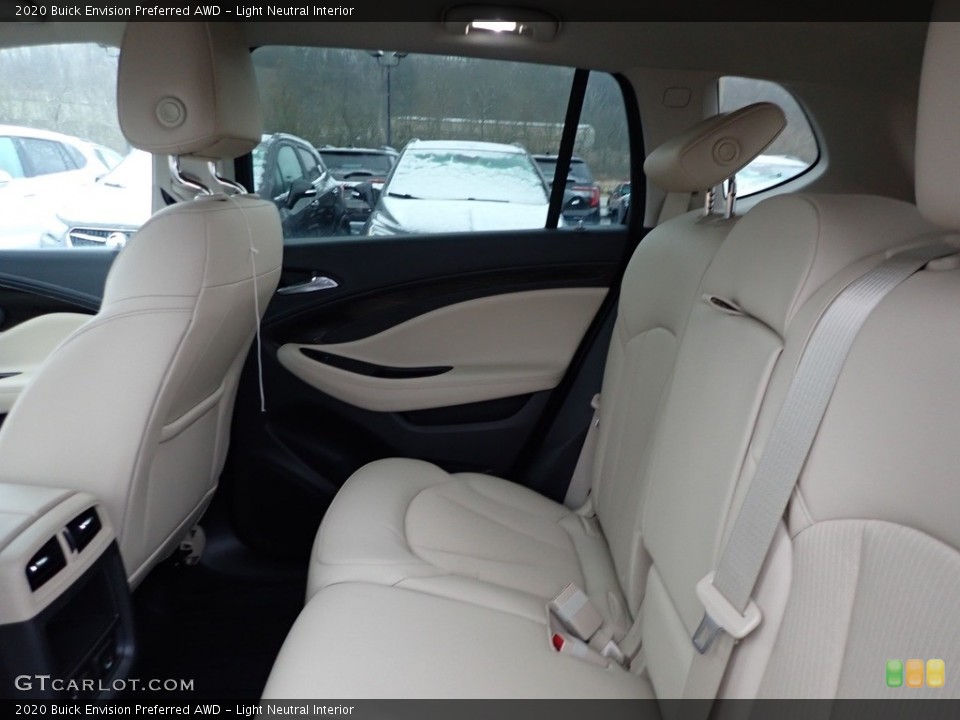 Light Neutral Interior Rear Seat for the 2020 Buick Envision Preferred AWD #137011681