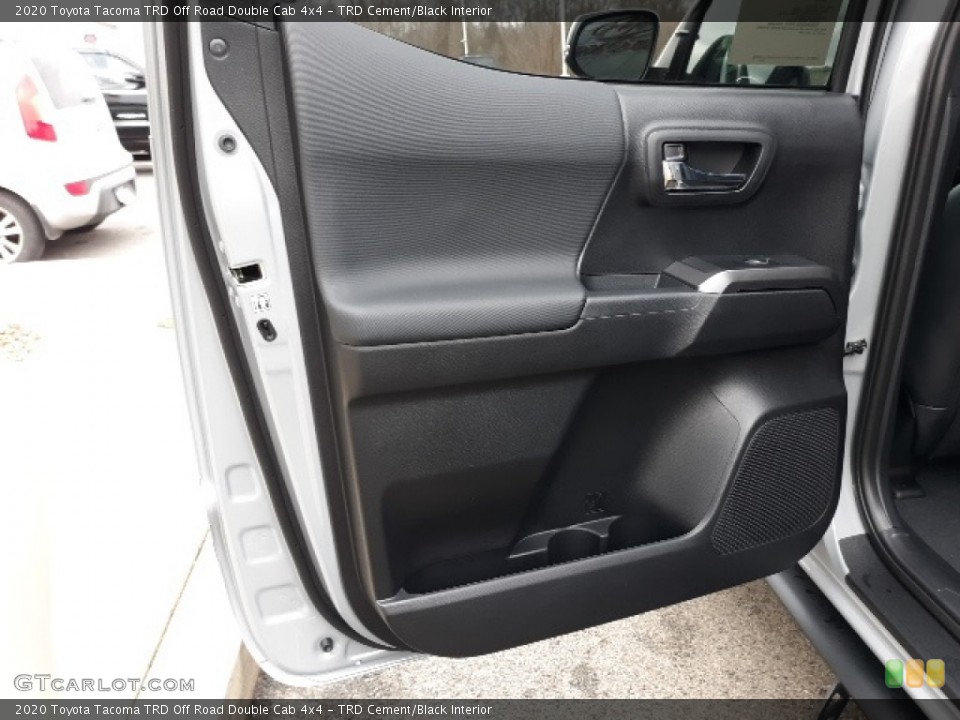 TRD Cement/Black Interior Door Panel for the 2020 Toyota Tacoma TRD Off Road Double Cab 4x4 #137019468
