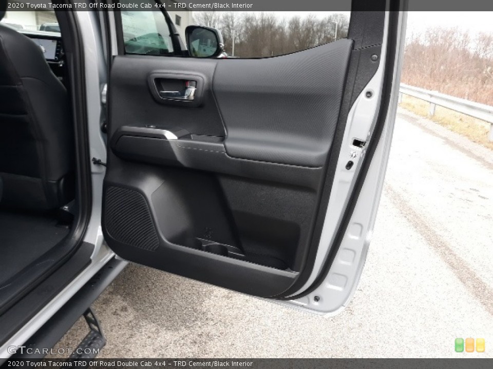 TRD Cement/Black Interior Door Panel for the 2020 Toyota Tacoma TRD Off Road Double Cab 4x4 #137019585