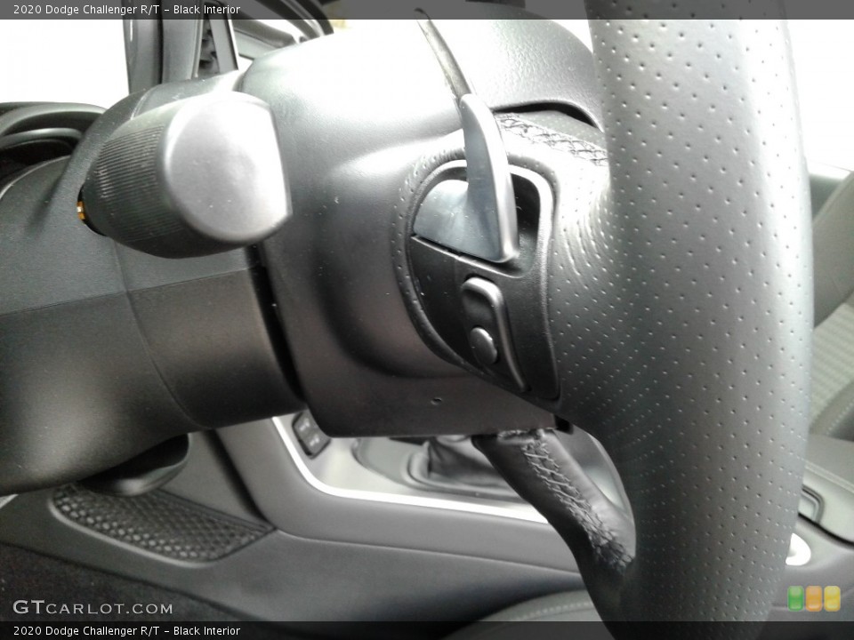 Black Interior Steering Wheel for the 2020 Dodge Challenger R/T #137021451