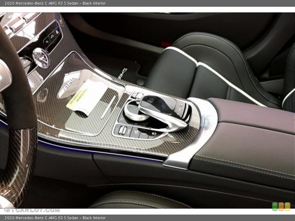Black Interior Controls for the 2020 Mercedes-Benz C AMG 63 S Sedan #137030209
