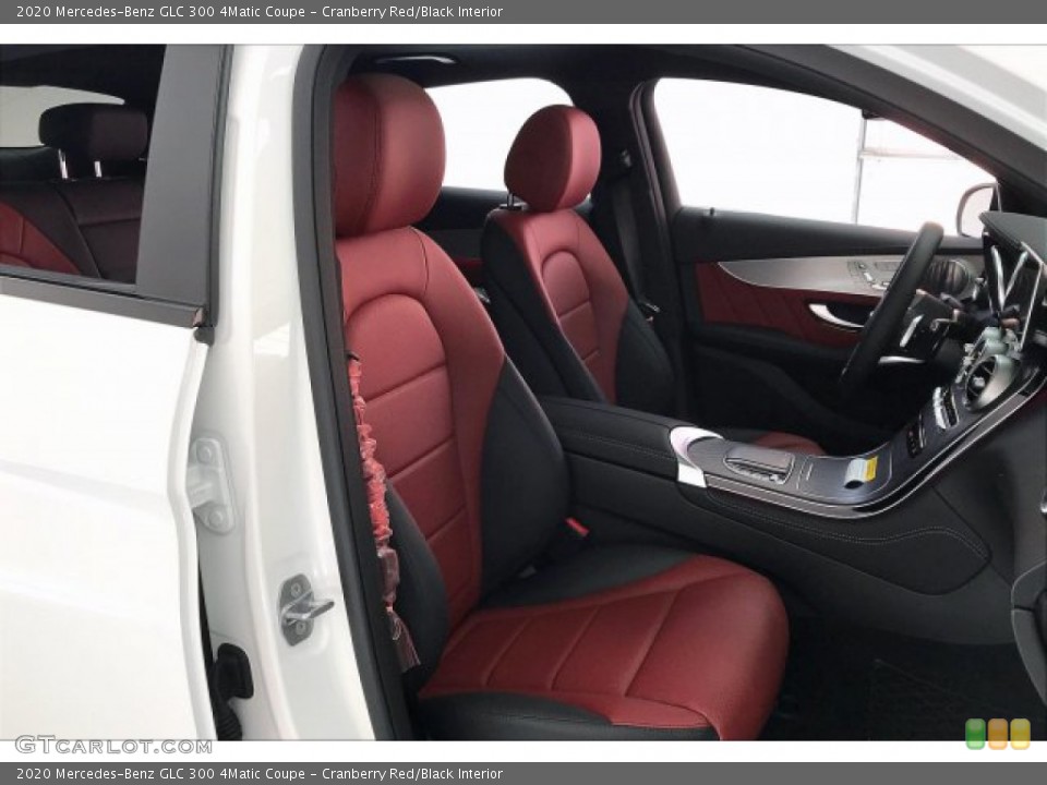 Cranberry Red/Black Interior Photo for the 2020 Mercedes-Benz GLC 300 4Matic Coupe #137030802