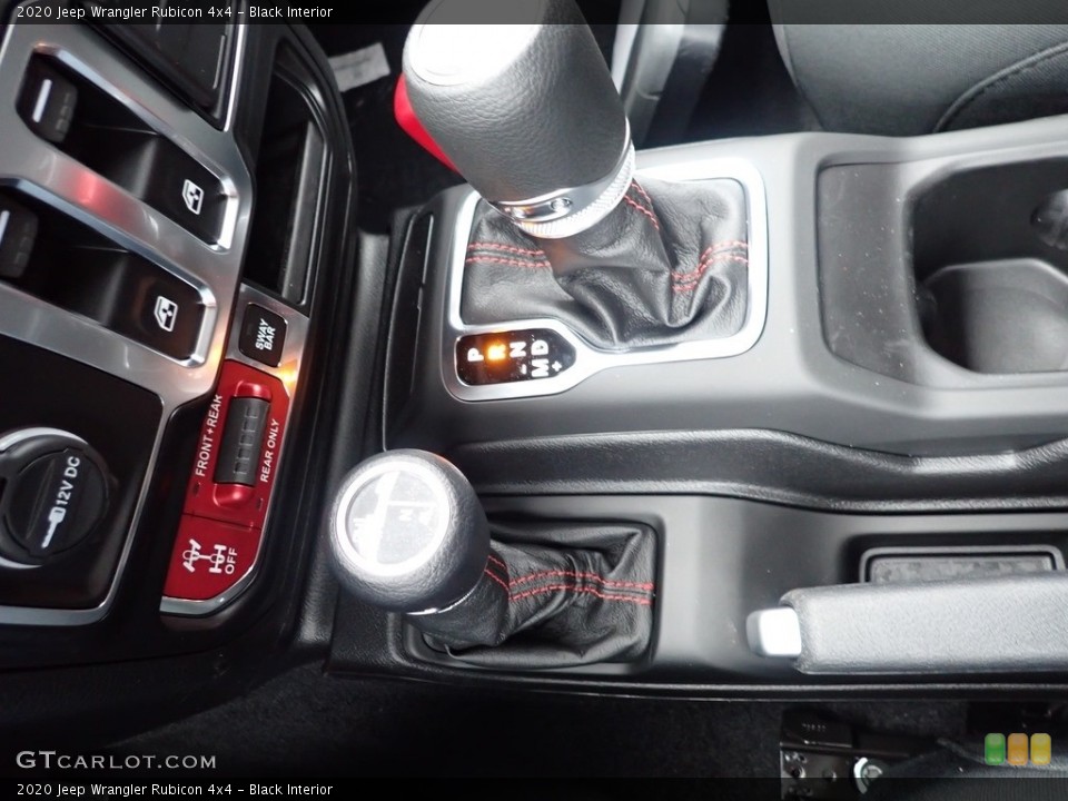 Black Interior Transmission for the 2020 Jeep Wrangler Rubicon 4x4 #137032749