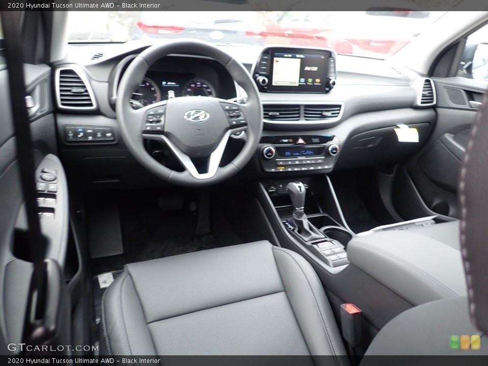 Black Interior Front Seat for the 2020 Hyundai Tucson Ultimate AWD #137035905