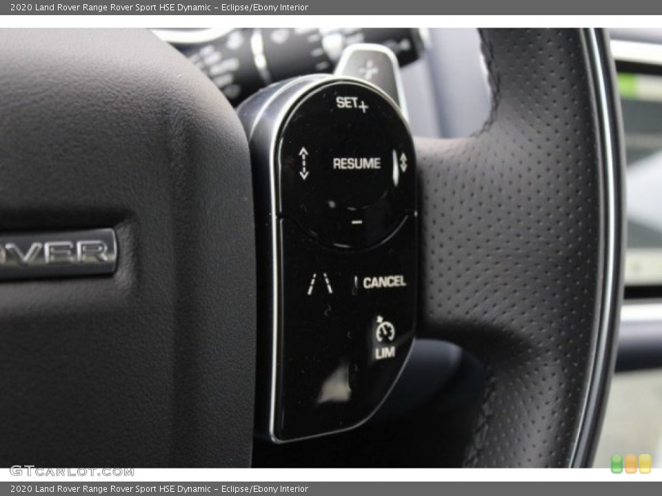 Eclipse/Ebony Interior Steering Wheel for the 2020 Land Rover Range Rover Sport HSE Dynamic #137039622