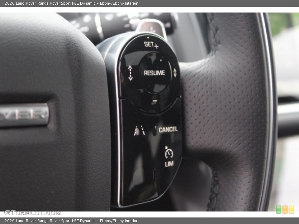Ebony/Ebony Interior Steering Wheel for the 2020 Land Rover Range Rover Sport HSE Dynamic #137040141