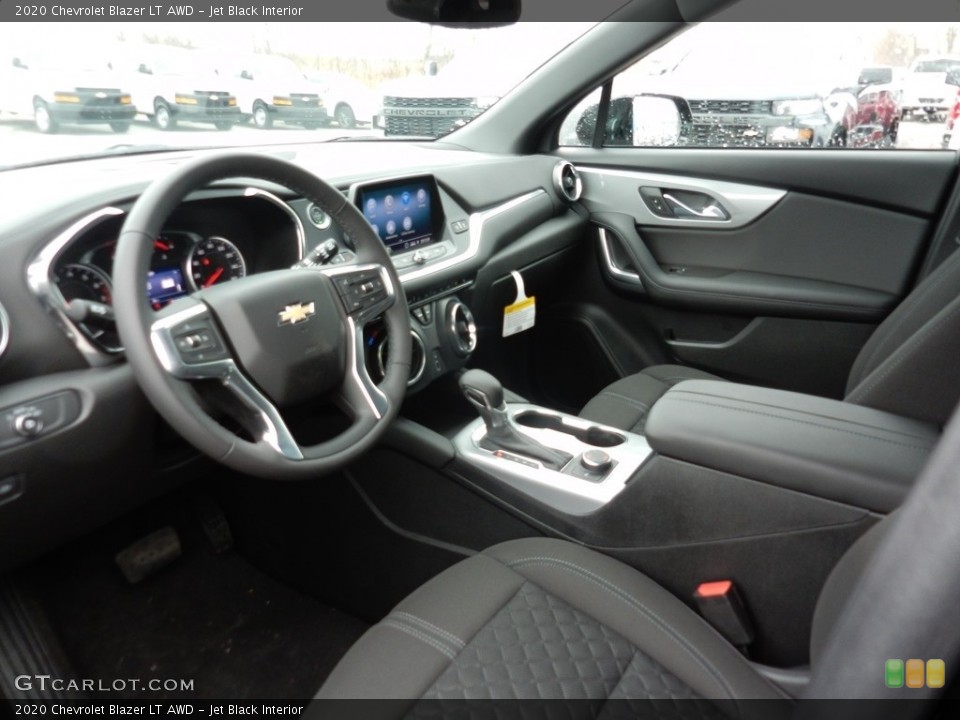 Jet Black Interior Photo for the 2020 Chevrolet Blazer LT AWD #137042286