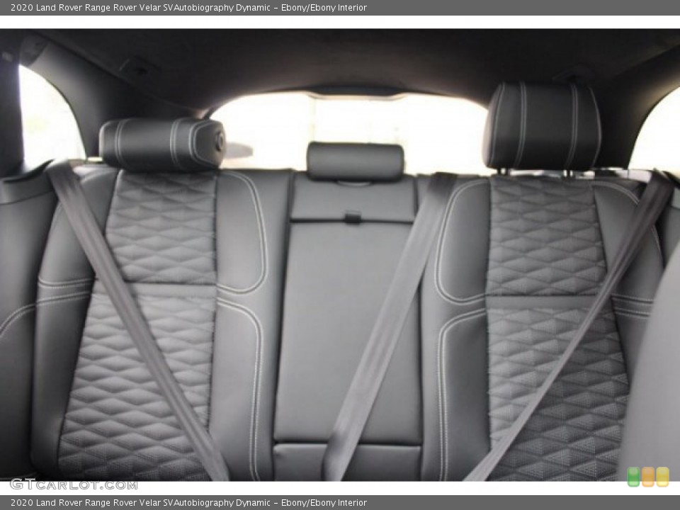 Ebony/Ebony Interior Rear Seat for the 2020 Land Rover Range Rover Velar SVAutobiography Dynamic #137043015