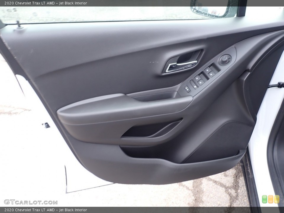 Jet Black Interior Door Panel for the 2020 Chevrolet Trax LT AWD #137045079
