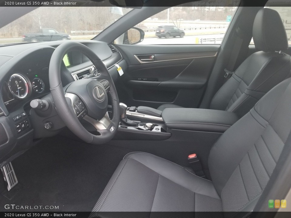 Black Interior Photo for the 2020 Lexus GS 350 AWD #137046423