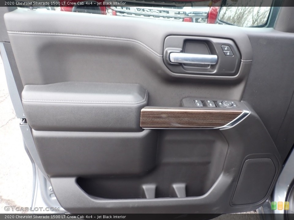 Jet Black Interior Door Panel for the 2020 Chevrolet Silverado 1500 LT Crew Cab 4x4 #137046987