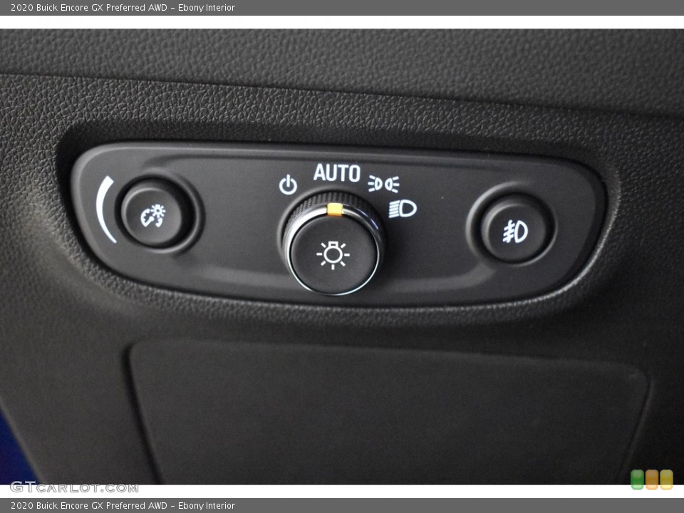 Ebony Interior Controls for the 2020 Buick Encore GX Preferred AWD #137055672