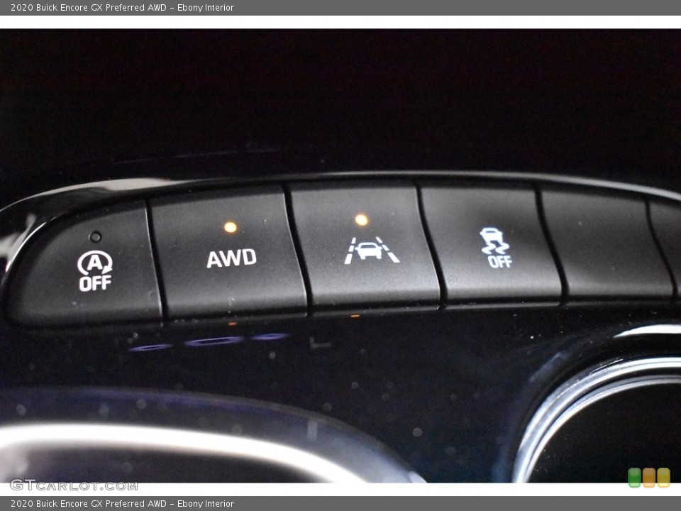 Ebony Interior Controls for the 2020 Buick Encore GX Preferred AWD #137055795