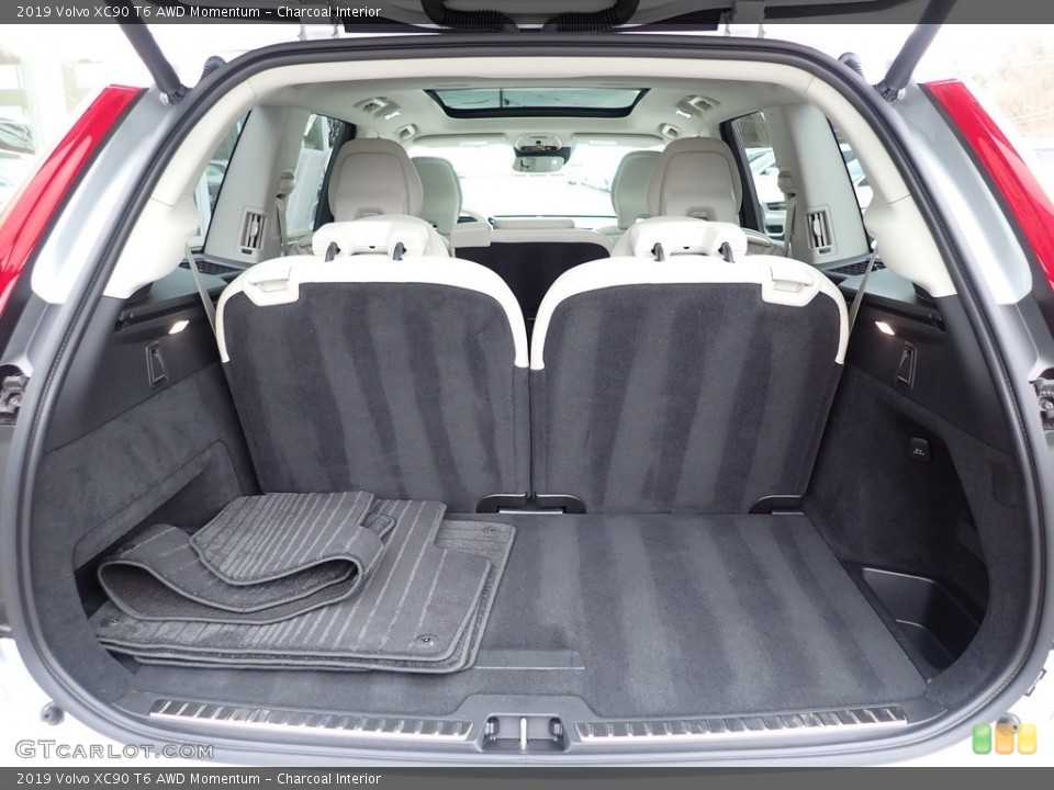 Charcoal Interior Trunk for the 2019 Volvo XC90 T6 AWD Momentum #137056692