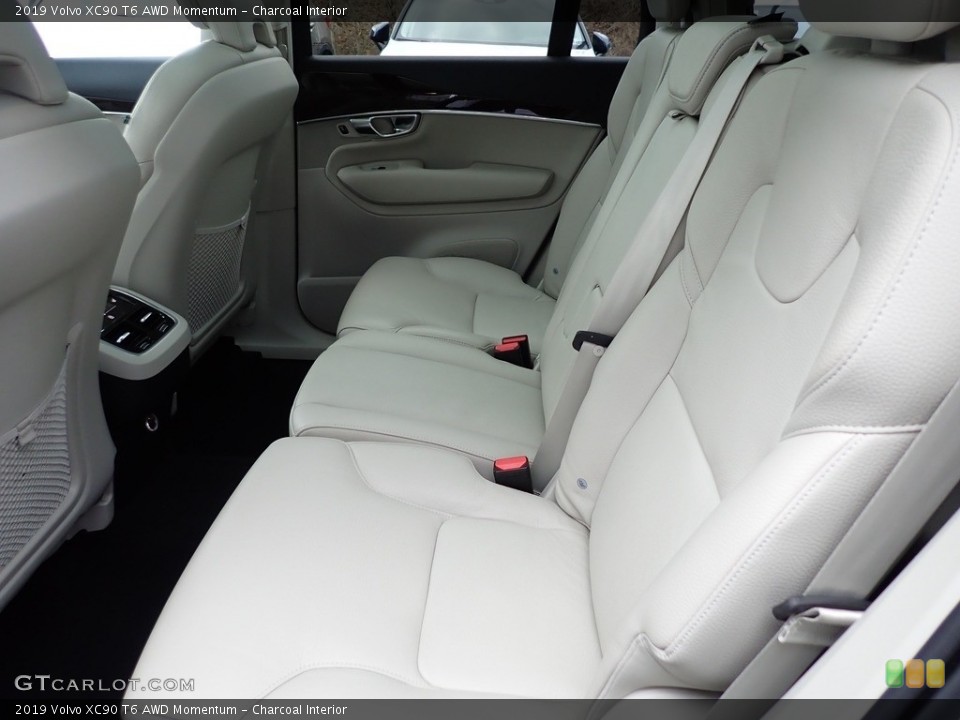 Charcoal Interior Rear Seat for the 2019 Volvo XC90 T6 AWD Momentum #137056902