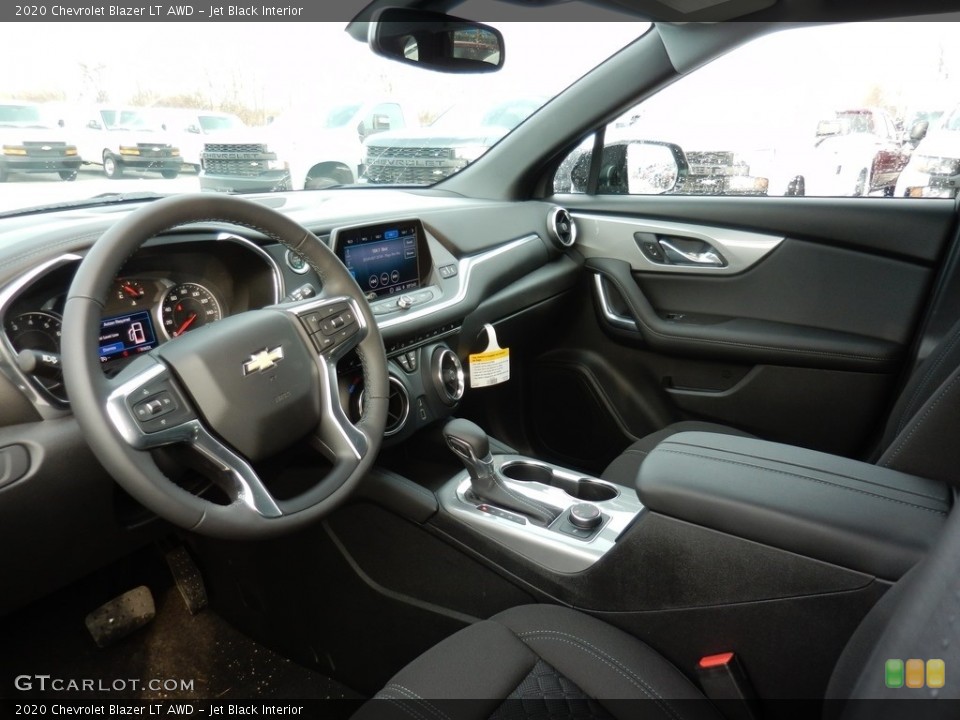 Jet Black Interior Front Seat for the 2020 Chevrolet Blazer LT AWD #137059548