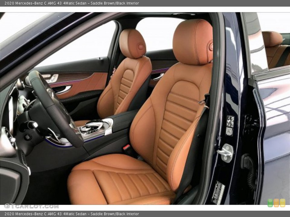 Saddle Brown/Black Interior Photo for the 2020 Mercedes-Benz C AMG 43 4Matic Sedan #137059818