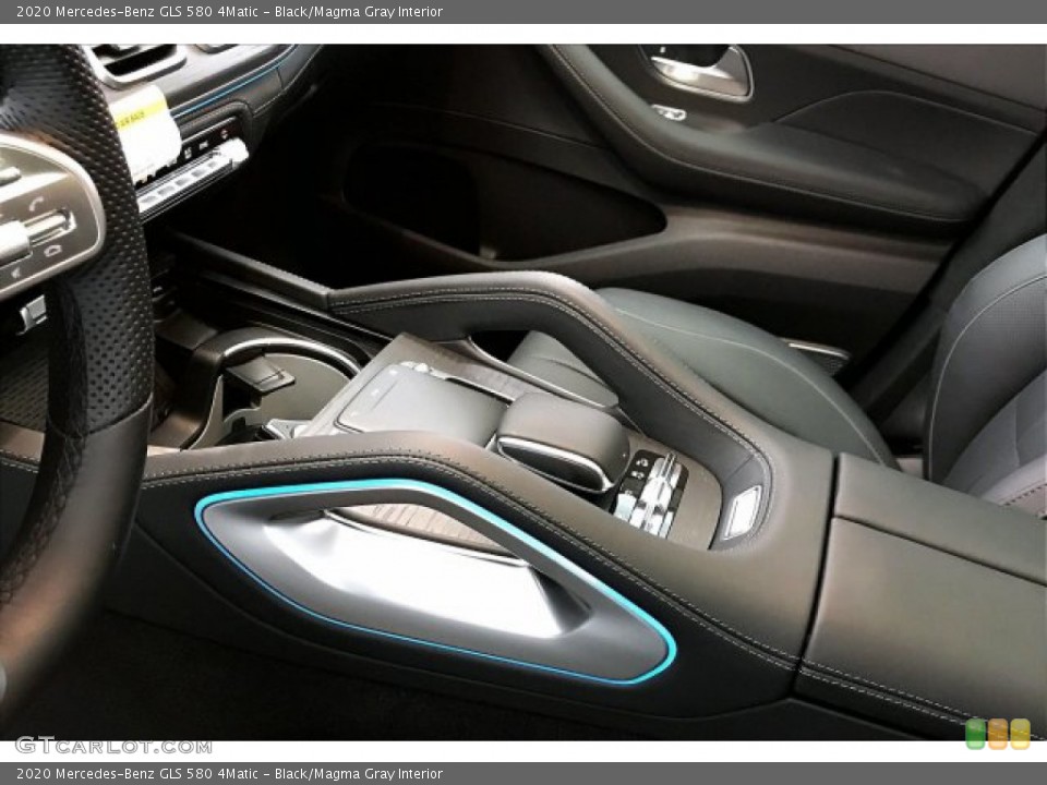 Black/Magma Gray Interior Controls for the 2020 Mercedes-Benz GLS 580 4Matic #137060793