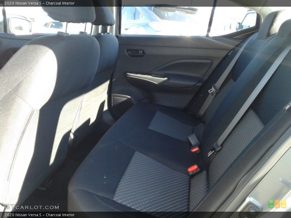 Charcoal Interior Rear Seat for the 2020 Nissan Versa S #137061420