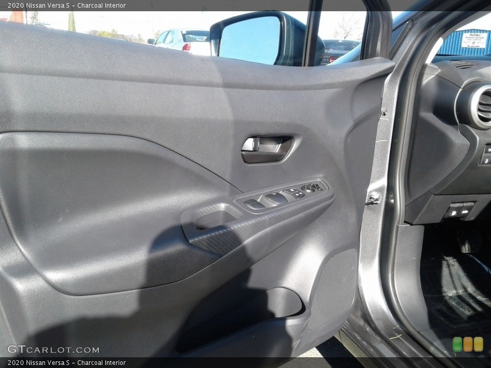 Charcoal Interior Door Panel for the 2020 Nissan Versa S #137061444