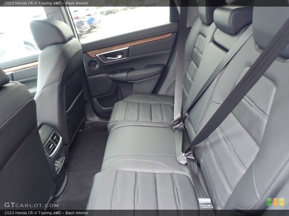 Black Interior Rear Seat for the 2020 Honda CR-V Touring AWD #137066691