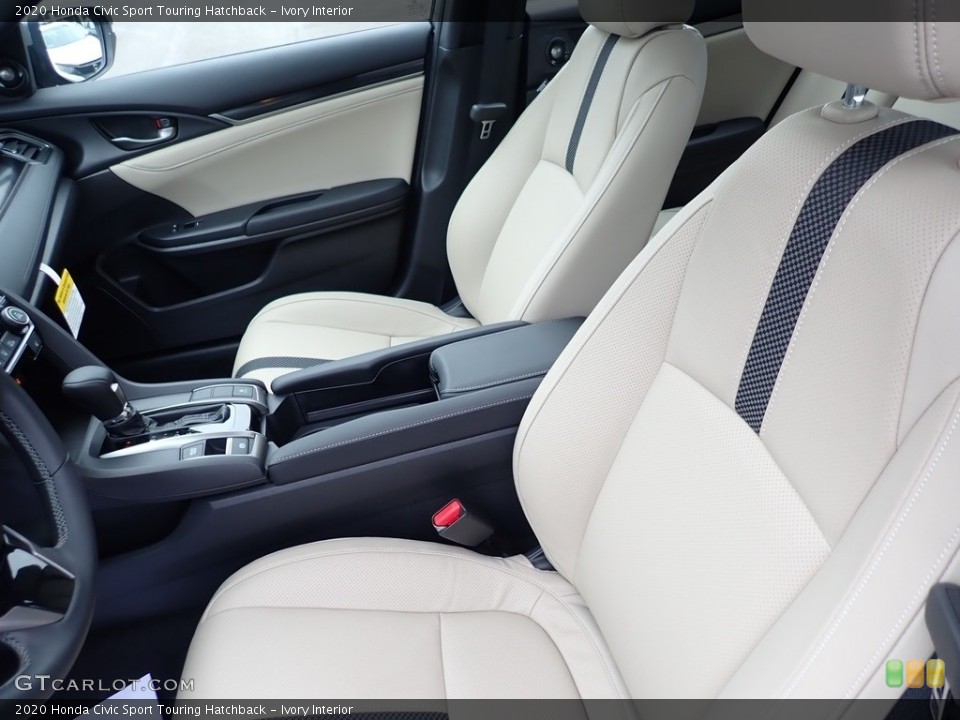 Ivory Interior Photo for the 2020 Honda Civic Sport Touring Hatchback #137067117