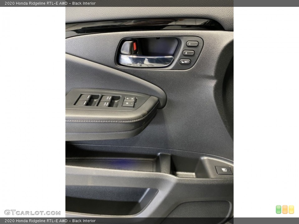 Black Interior Door Panel for the 2020 Honda Ridgeline RTL-E AWD #137069355