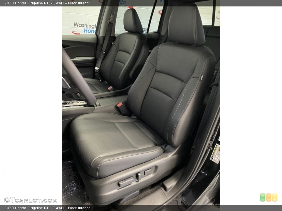 Black Interior Front Seat for the 2020 Honda Ridgeline RTL-E AWD #137069373