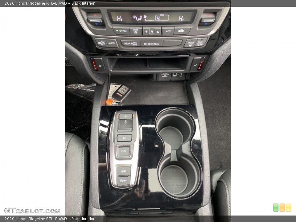 Black Interior Controls for the 2020 Honda Ridgeline RTL-E AWD #137069448