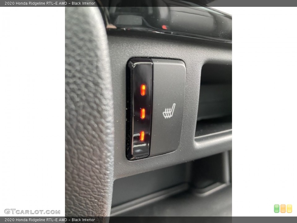 Black Interior Controls for the 2020 Honda Ridgeline RTL-E AWD #137069466