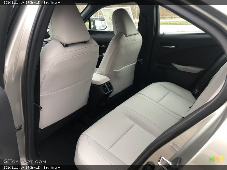 Birch Interior Rear Seat for the 2020 Lexus UX 250h AWD #137072846
