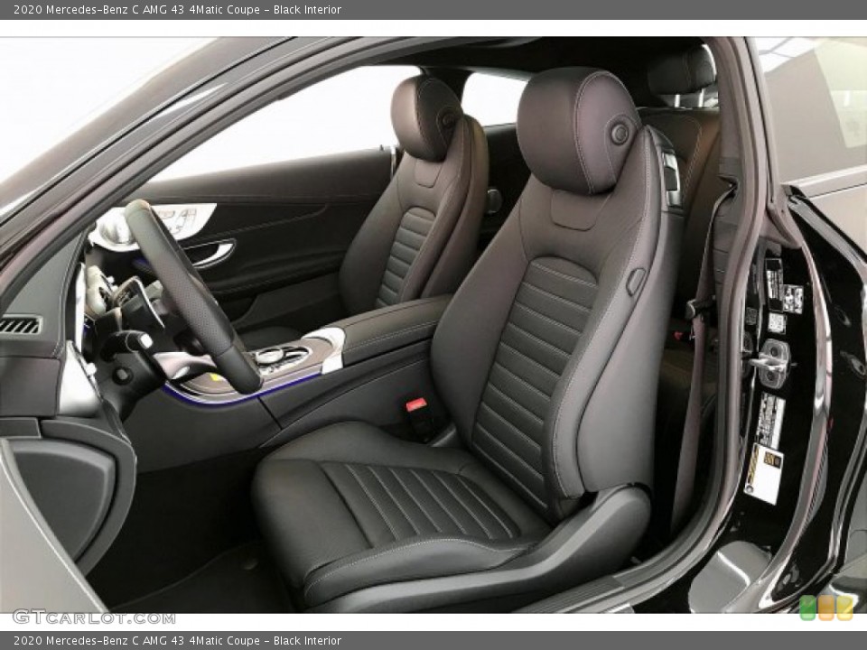 Black Interior Front Seat for the 2020 Mercedes-Benz C AMG 43 4Matic Coupe #137077388