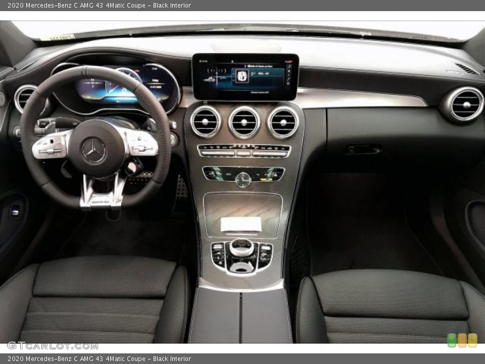 Black Interior Dashboard for the 2020 Mercedes-Benz C AMG 43 4Matic Coupe #137077448