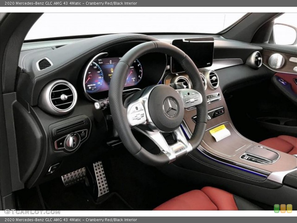 Cranberry Red/Black Interior Dashboard for the 2020 Mercedes-Benz GLC AMG 43 4Matic #137078432