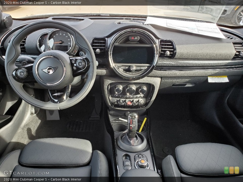 Carbon Black Interior Dashboard for the 2020 Mini Clubman Cooper S #137084581