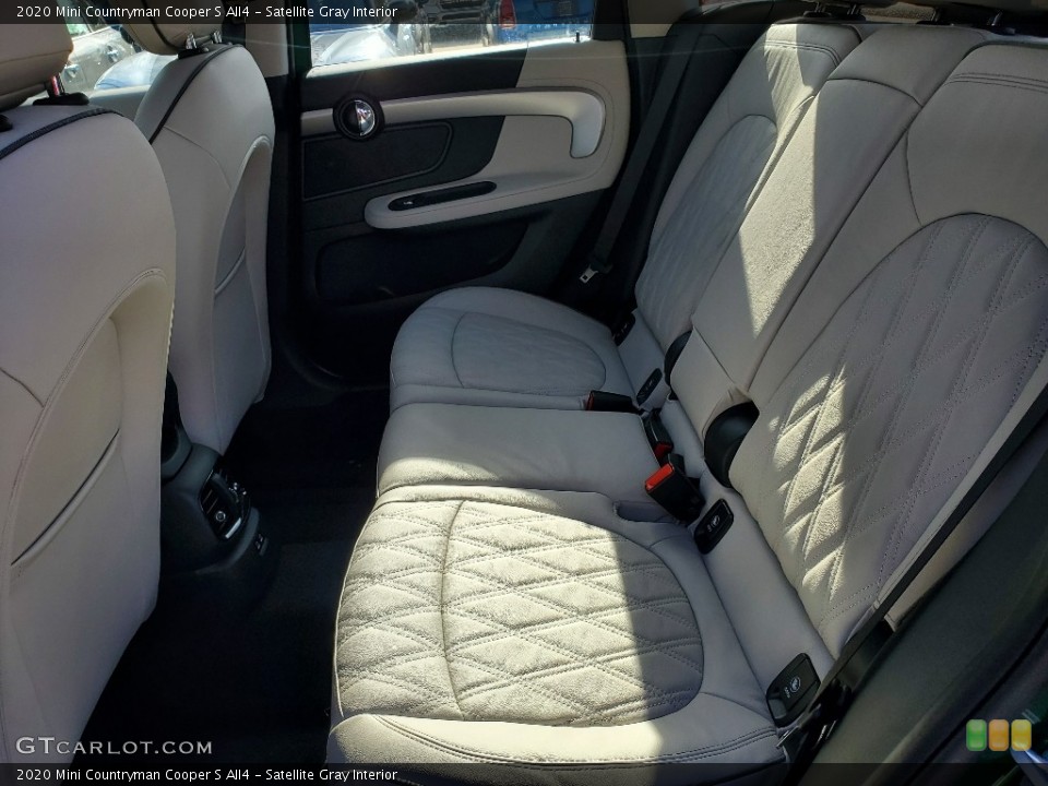 Satellite Gray Interior Rear Seat for the 2020 Mini Countryman Cooper S All4 #137085592