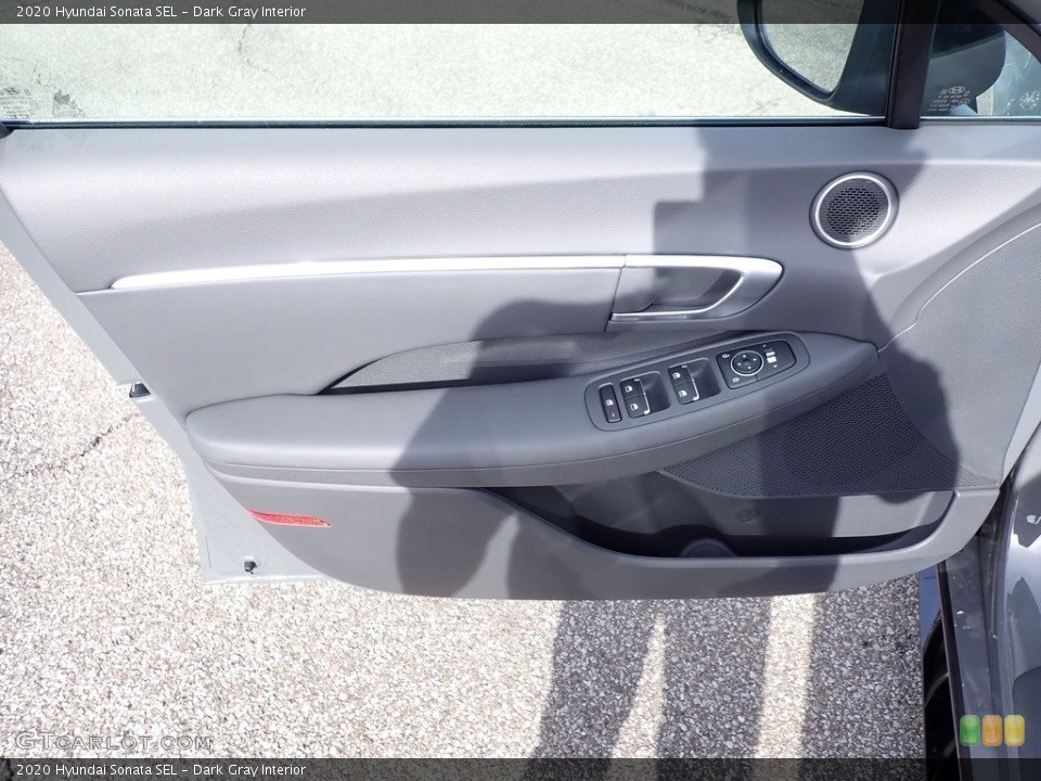Dark Gray Interior Door Panel for the 2020 Hyundai Sonata SEL #137086576
