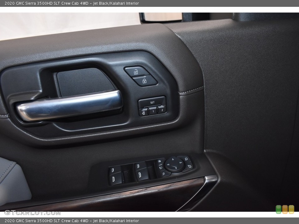 Jet Black/Kalahari Interior Door Panel for the 2020 GMC Sierra 3500HD SLT Crew Cab 4WD #137087437